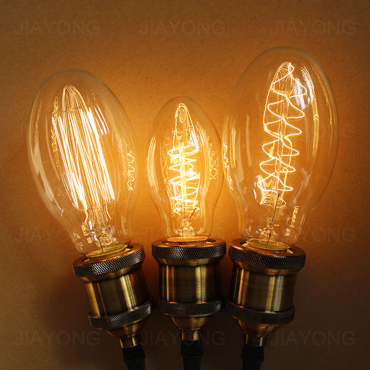 e27 c75 streight wire 40w edison bulb ac 220v incandescant light bulb for living room bedroom party christmas