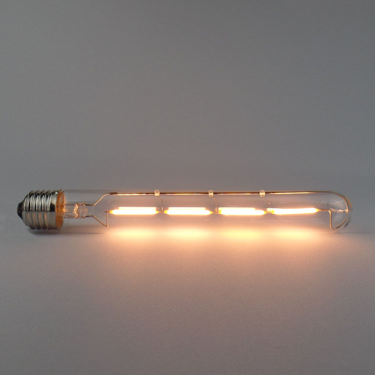 e27 incandescent vintage led light bulb t225 4w ac 220-240v retro led filament bulb for living room bedroom party christmas