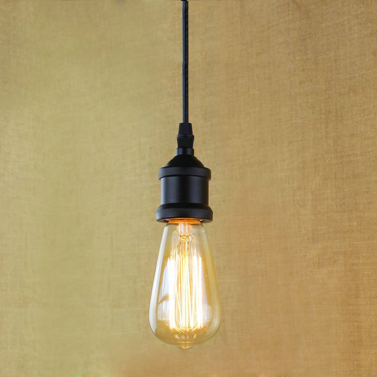 loft country vintage personality pendant light ac110v/ 220v e27 lamp holder for living room bar cafe restaurant