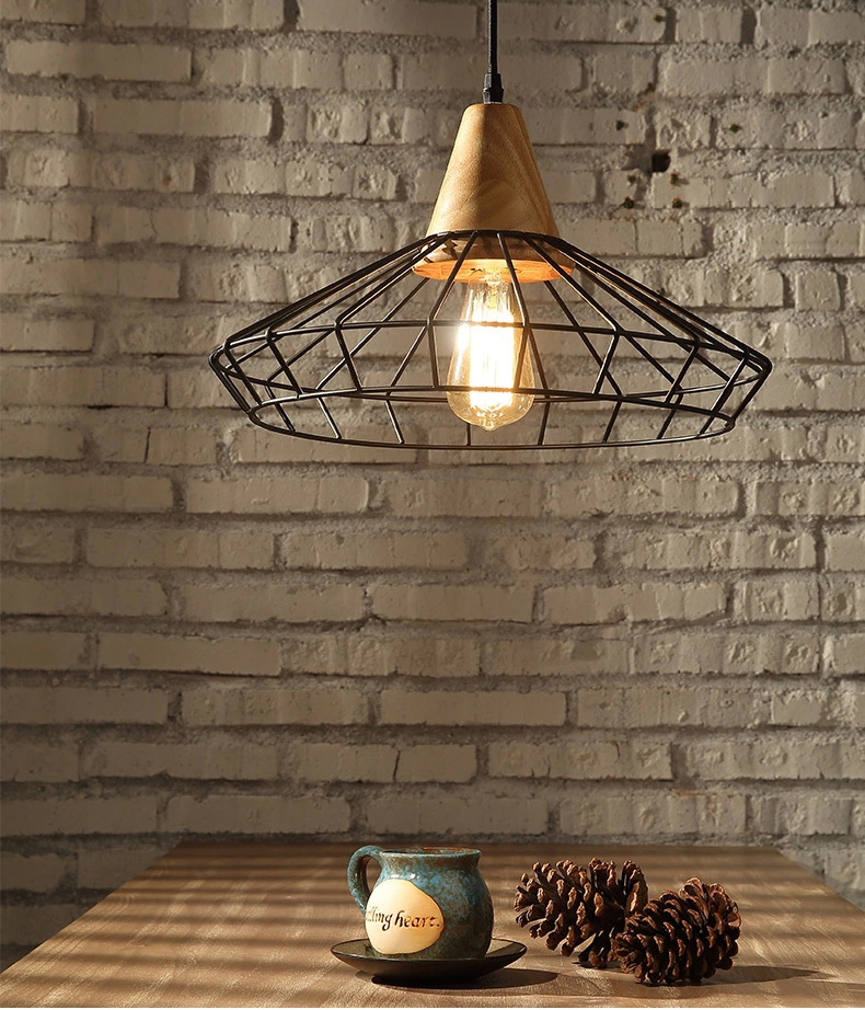 loft industrial vintage pendant lights bar kitchen home decoration e27 edison light fixtures iron pulley lamp