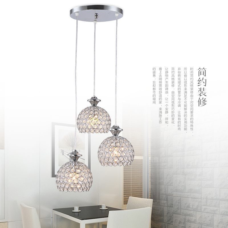 modern crystal design pendant light glass lampshade moderne lighting for dining room kitchen lights loft lustre retro lamp