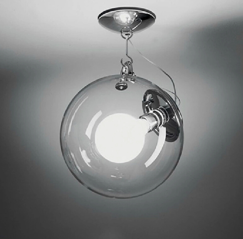 modern pendant light special design glass bubble corridor lights e27 light fixture with 220v incandescent g80 bulb
