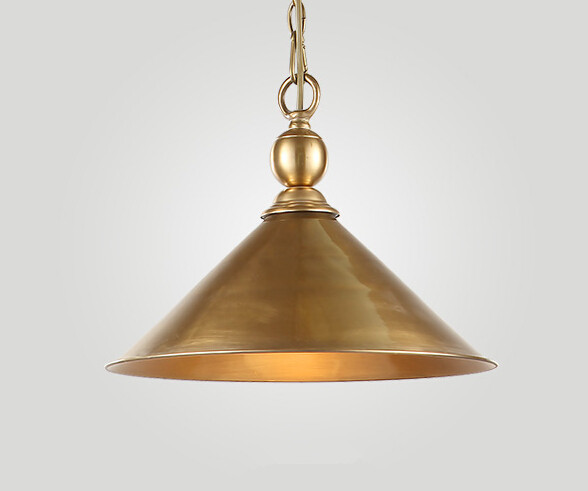 simple american country industry vintage pendant lamp european retro bar restaurant study copper pendant light