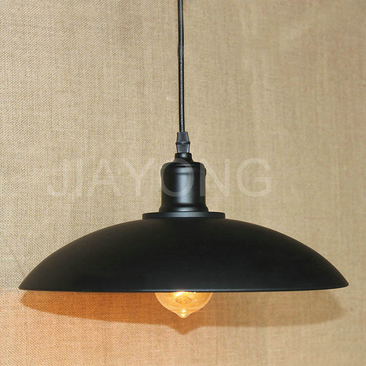 vintage country loft industrial edison pendant light black/white for living room dining room ac 90-260v