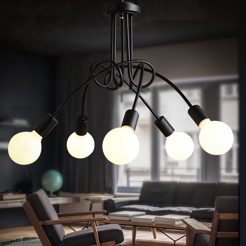 vintage industrial pendant light suspension luminaire hanglampen moderne nordic retro lamp hanging lamps lights fixtures