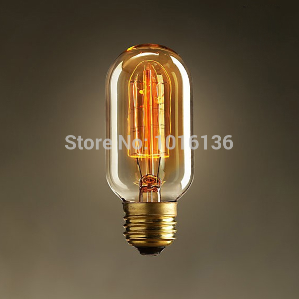 40w e27 vintage edison light bulbs tungsten lamp 110v/220v antique incandescent bulb for table light
