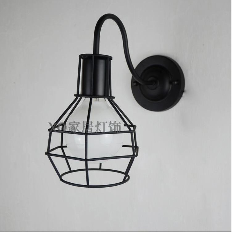 american industry wall lamps nostalgic vintage iron loft aisle wall lamp for balcony,living room