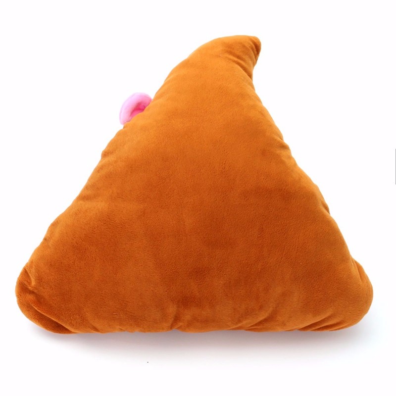 funny cushion poop emoji pillow cute shits bolster pink bow emotion stuffed toy plush doll interesting gift present