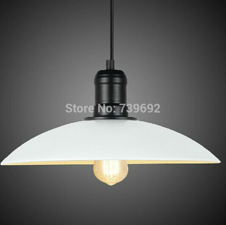 loft pendant lights vintage industrial antique modern restaurant ceiling lamp shade use dia.32*h13cm