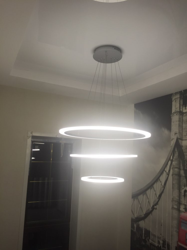 luxury acrylic led chandelier light fixture large led light lamp for living room dining lustres lamparas de techo lighting lamp