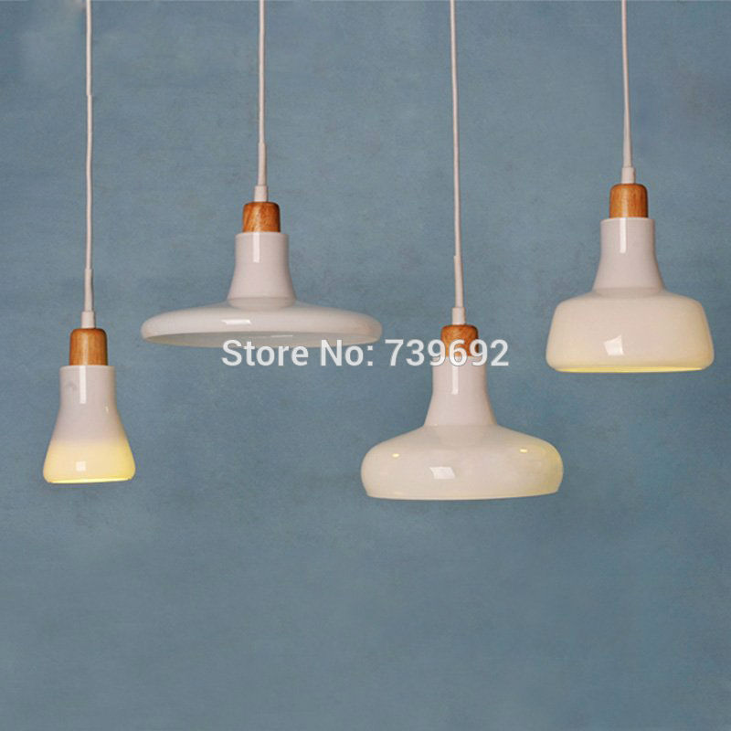 modern glass pendant light grey color ,clear color ,white color pendant lamps with bulbs 110v/220v led pendant lights