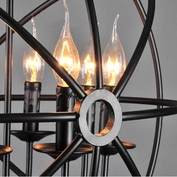 modern iron creative retro vintage pendant light lamp lighting