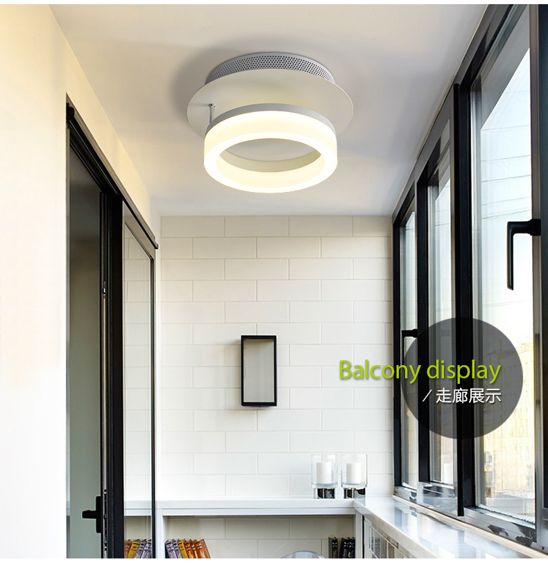 modern led ceiling lights ceiling lamp flush mount acrylic ceiling light 90-265v surface mounted hallway bed room light