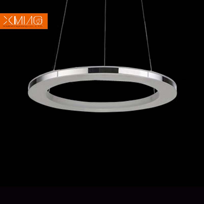 modern pendant lamp led pendant light 3 diamond ring acrylic light fixture led lighting circles lamp for living room dining room
