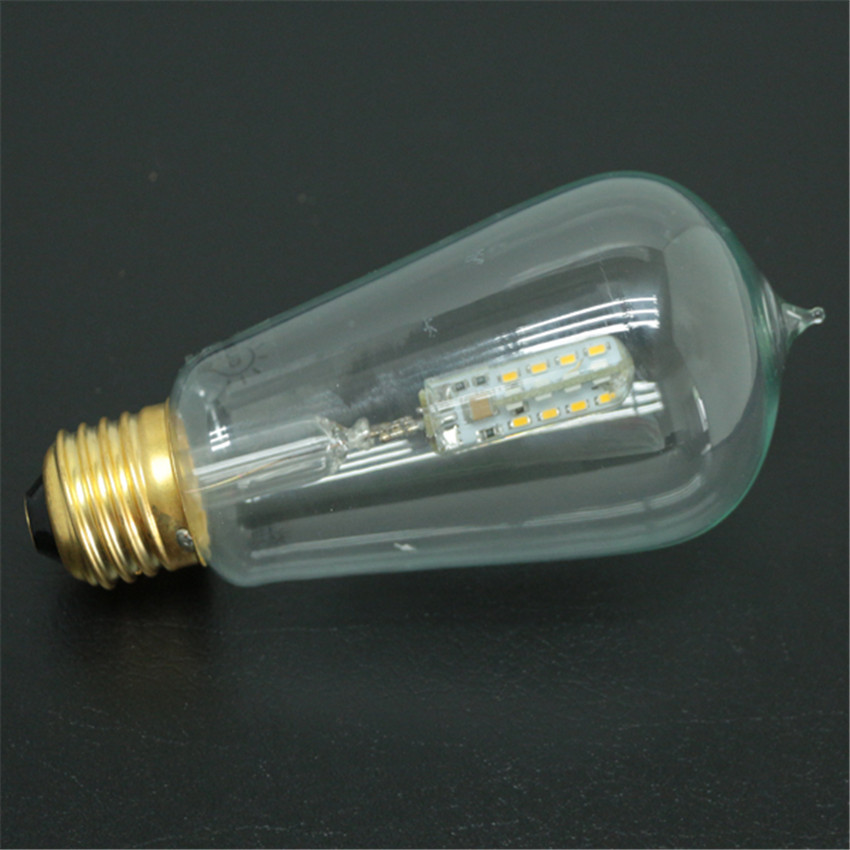 newest led bulb 110v 220v e27 3528 smd 3w led edison bulb corn retro incandescent vintage halogen light lighting bulb fixtures