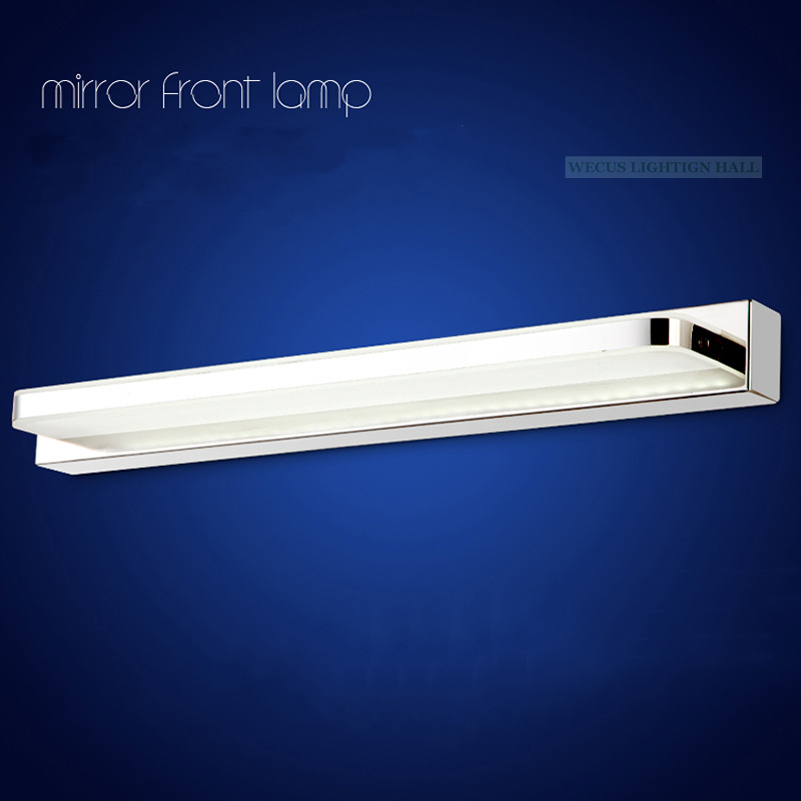 12w 720mm waterproof antifogging led mirror front lamps, bathroom toilet washing room wall lamps,high bright wall sconce light