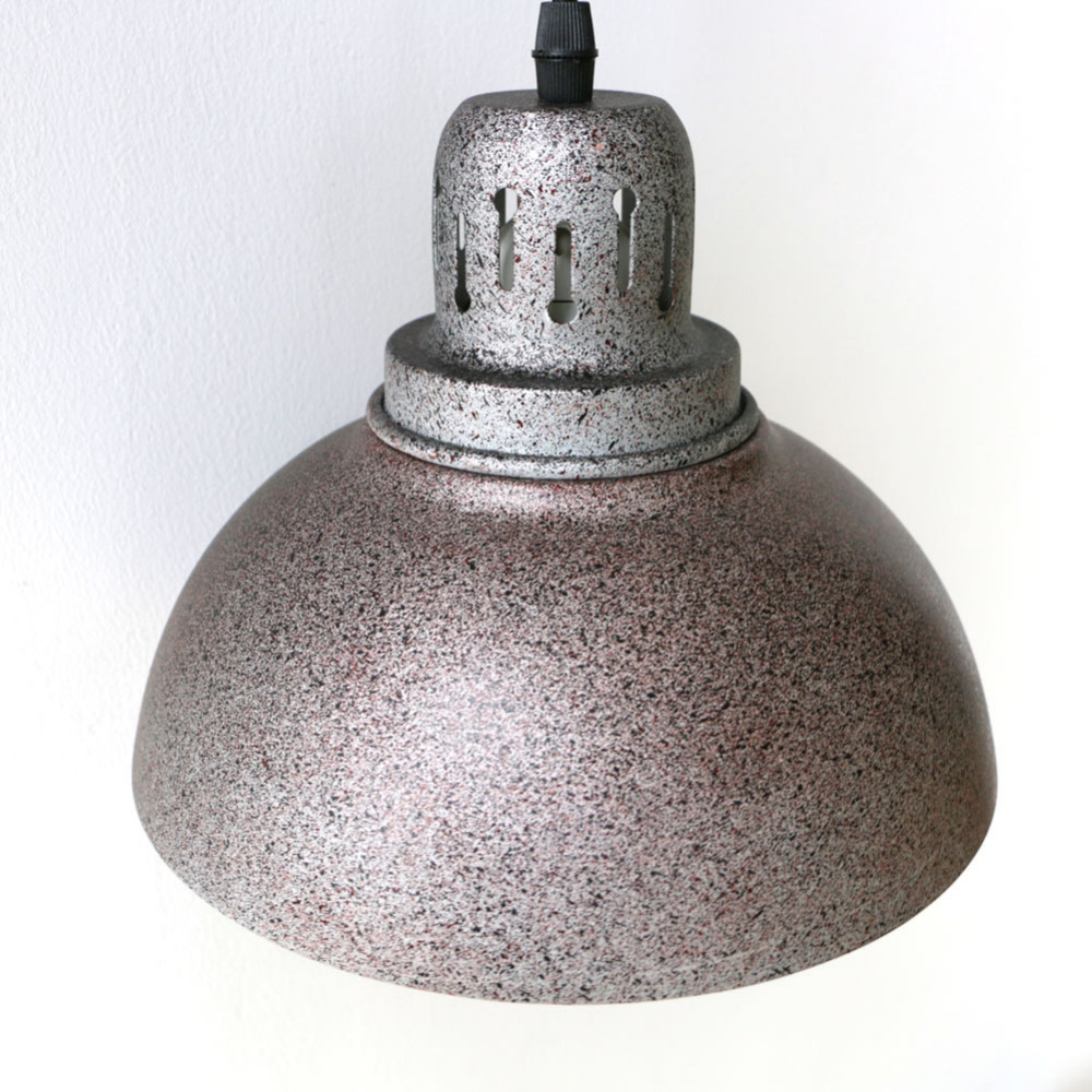 1e27 bulb+retro industrial style pot lid shape lustres loft heavy pendant lamp antique cord pendant light for bar bedroom study