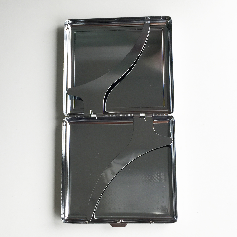 2015 new arrival aluminum mental box pocket cigarette case automatic ejection box holder