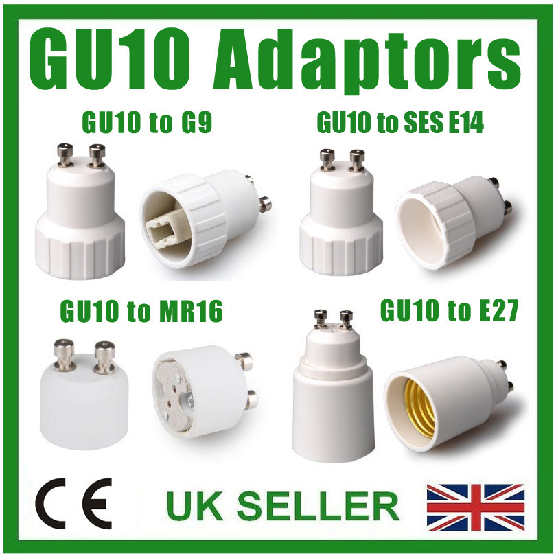 25+ types of light socket adaptor base converter extender lamp holder bc es gu10