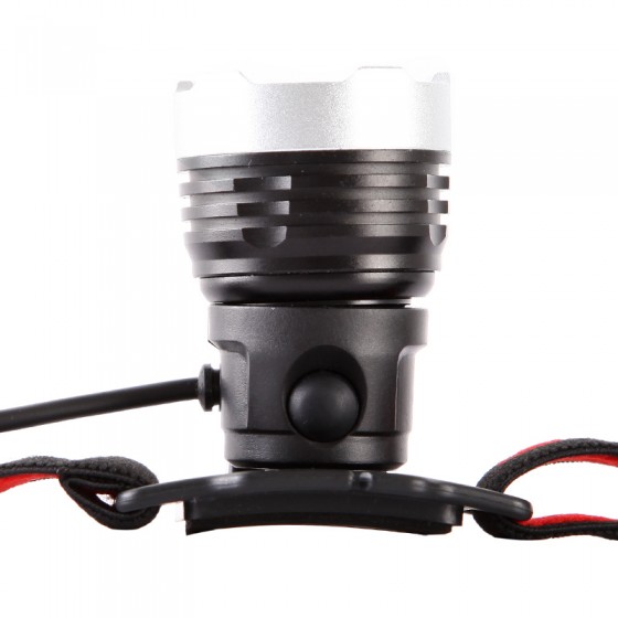 4-mode 2000lm t6 led headlight light headlamp flashlight head lamp+battery holder