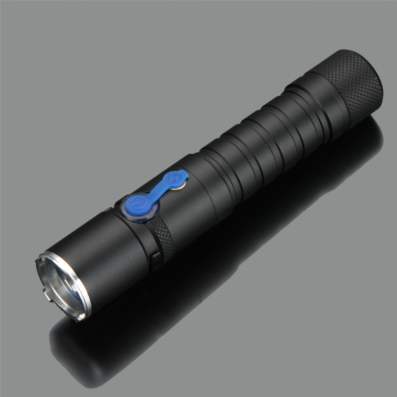 800 lumens led flashlight xpe torch rechargeable lantern + dc/car charger portable flashlight with 3-mode