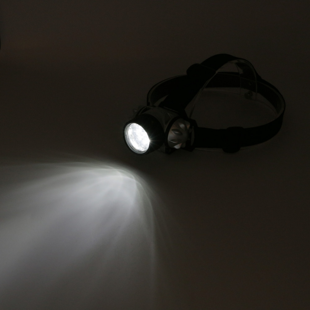 9 super bright led headlight headlamp linternas adjustable headbands 2 light modes flashlight torch use 3*aaa battery