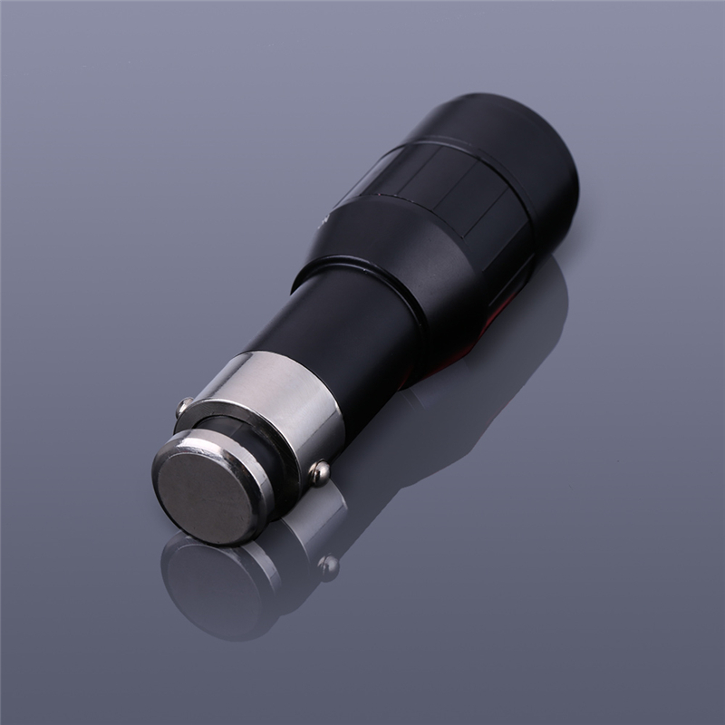 black 9.2cm portable flashlight q5 mini torch light rechargerable penlight super mini size