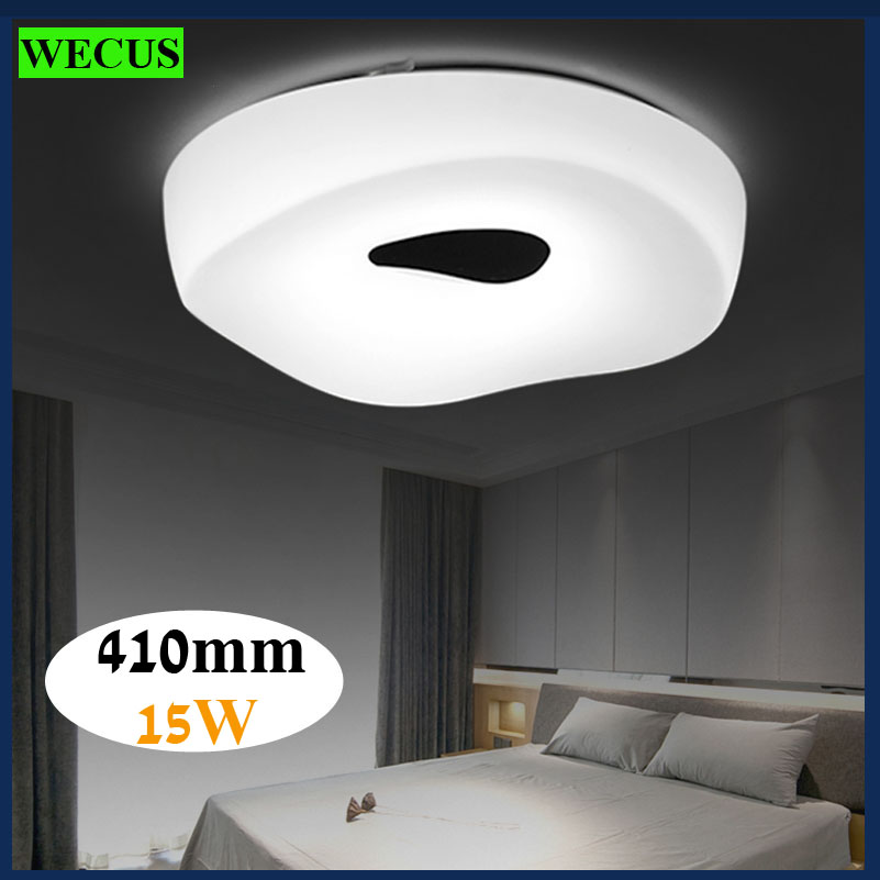 creativemodern fashion 410mm acryl led ceiling lights 85-265v 15w ceiling lamps living room balcony bedroom foyer lighting