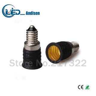 e10 to e14 adapter conversion socket material fireproof material e14 socket adapter lamp holder