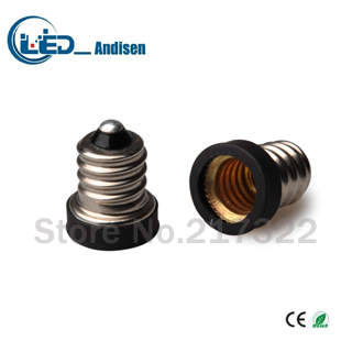e12 to e10 adapter conversion socket material fireproof material e12 socket adapter lamp holder