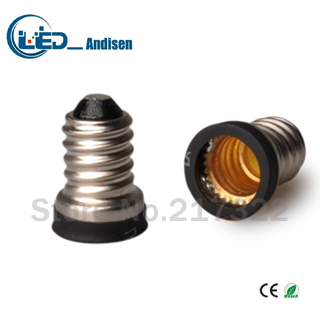 e14 to e12 adapter conversion socket material fireproof material e12 socket adapter lamp holder