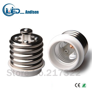 e40 to e27 adapter conversion socket material fireproof material e40 socket adapter lamp holder