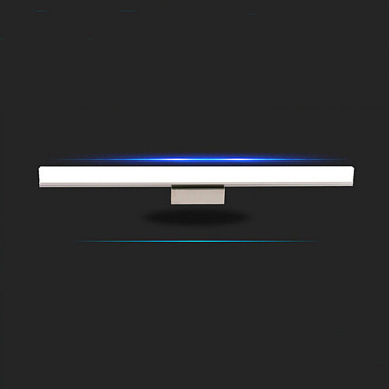 fashion front wall led mirror lights bathroom anti-fog waterproof washing room lamps 60cm 9w showcase jewelry store decoration - Click Image to Close