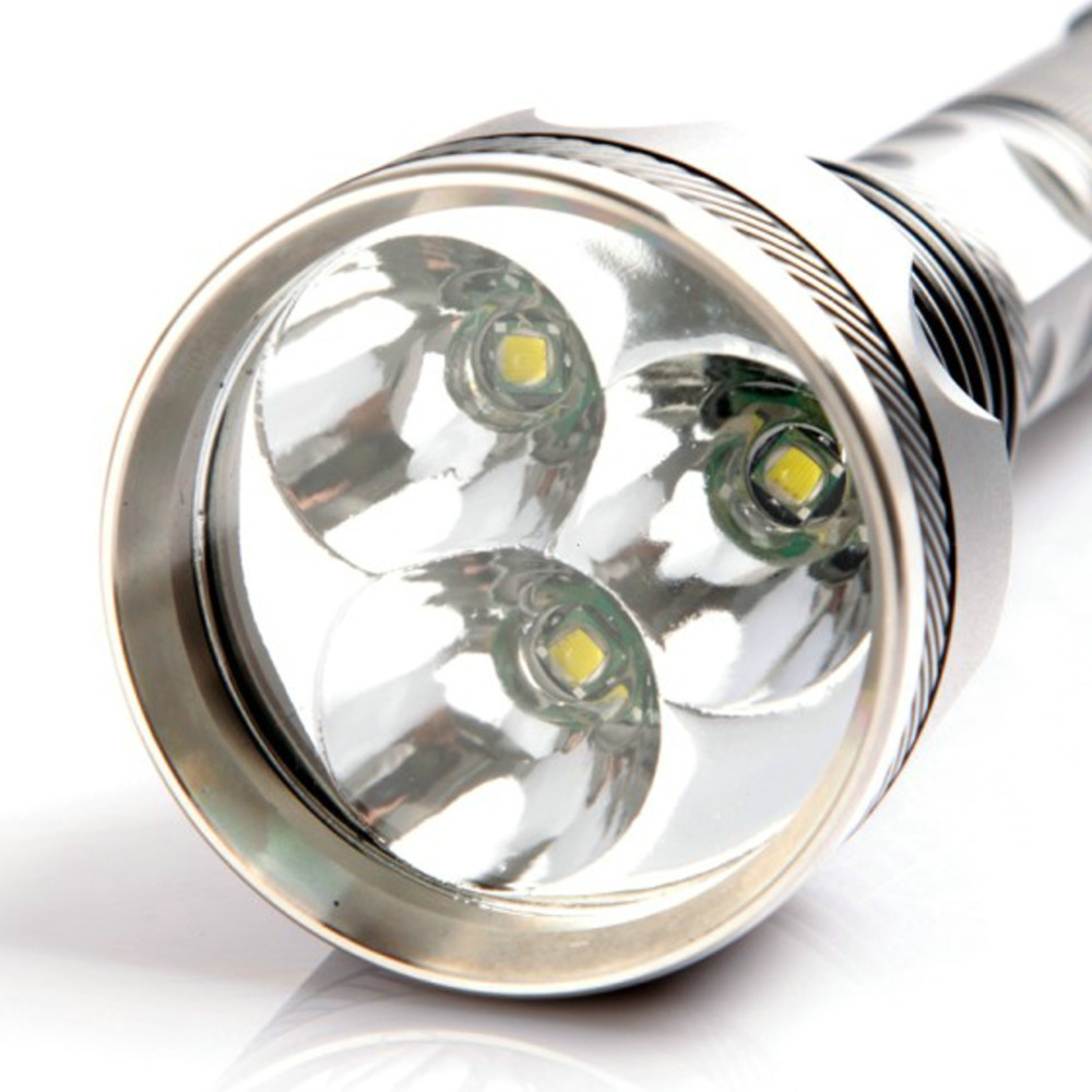 high power 3*xm-l t6 4000 lumens twist switch led flashlight 5-modes super bright lamp light torch linternas use 2x18650 battery