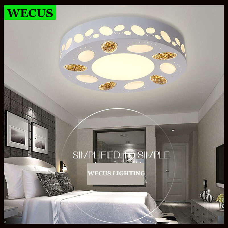 household luminaria teto led ceiling lights,dia 45cm 30w indoor lighting fixtures round lamps for bedroom living room children