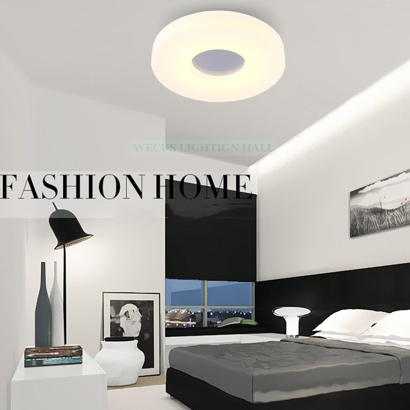 lamps modern popular acrylic led ceiling light 110v 220v 15w 350mm ceiling lamp bedroom project lighting fixtures