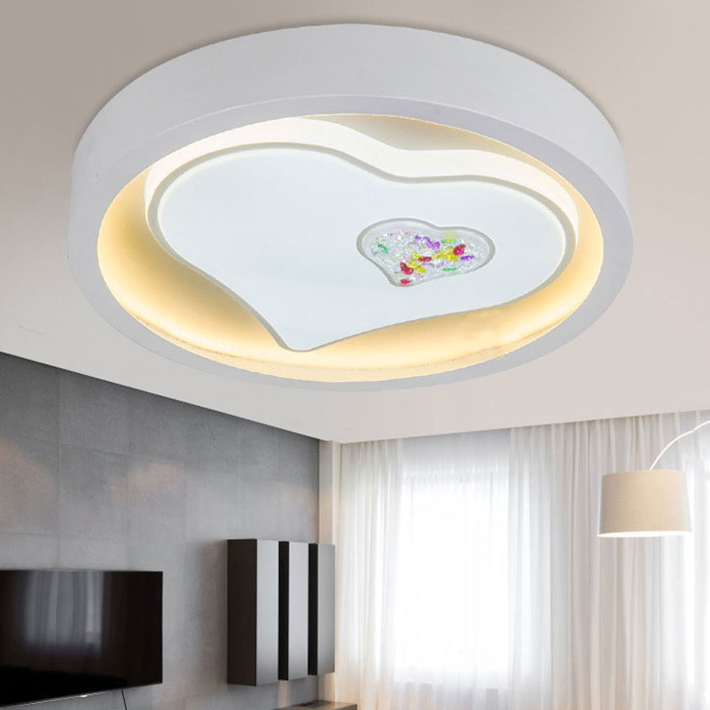 led ceiling light,cartoon girl boy child room lamps, star heart 36w high power led lights for bedroom balcony bathroom