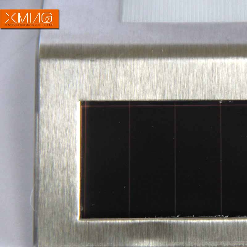 led solar power lighting for outdoor pathway wall light waterproof stainless steel of body material