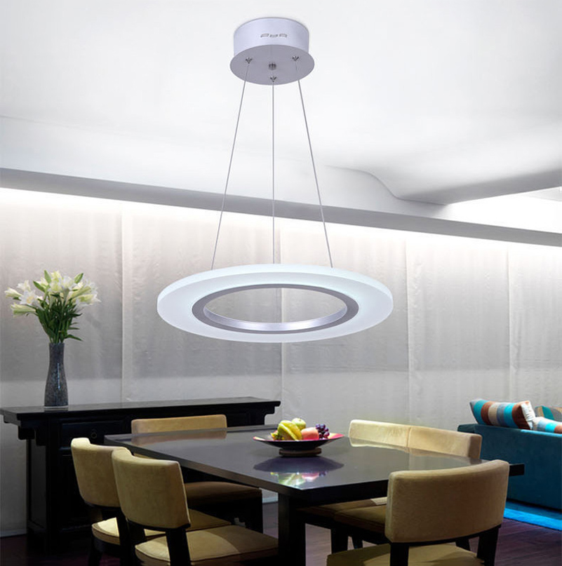 modern fashion living room dining room restaurant led pendant lamps,creative household hanging led lights, 60cm,24w headlamp