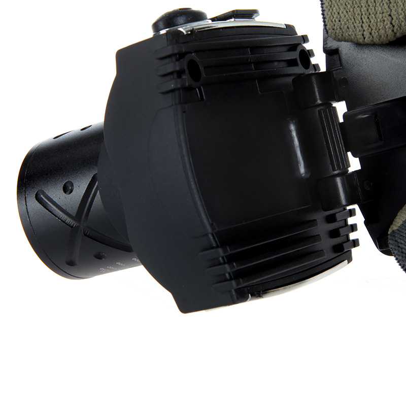 q5 led headlamp for hunting with us or eu charger plug 3-mode brightness adjustable focus