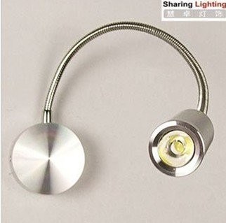 [sharing lighting] led 3w wall lamp, simple and modern style bedside lamp,bracket lamp,corridor wall light