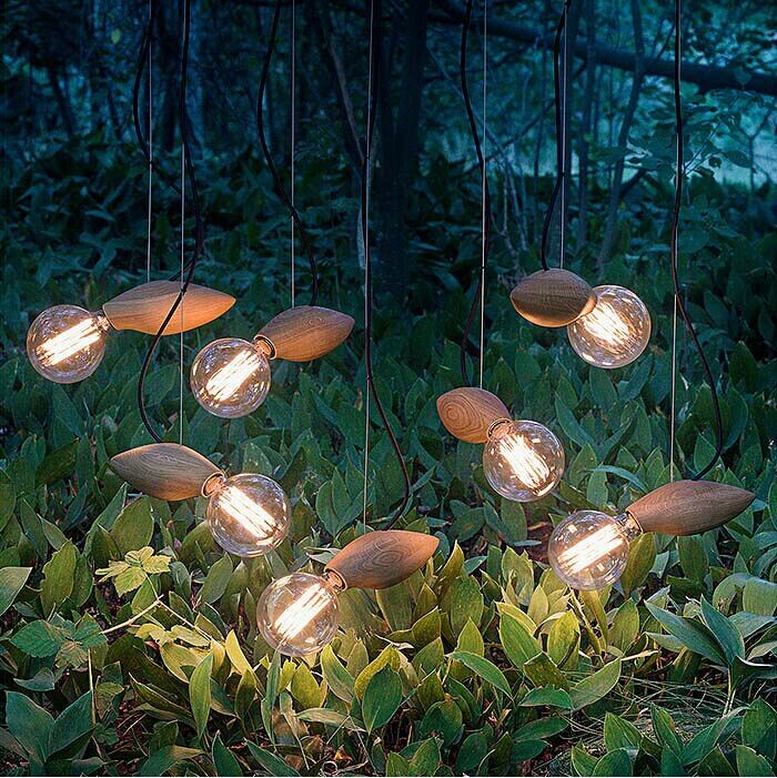 wood light for dining room bedroom fish swim home lamp fixture design lighting light decoration creativity
