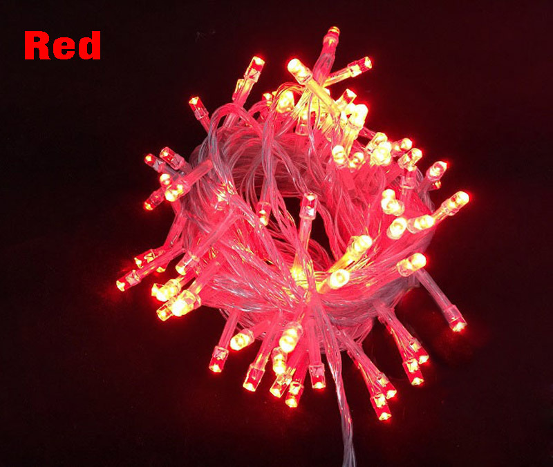 10m led string light , 8 working mode , for fiestas wedding and christmas atmosphere decoration
