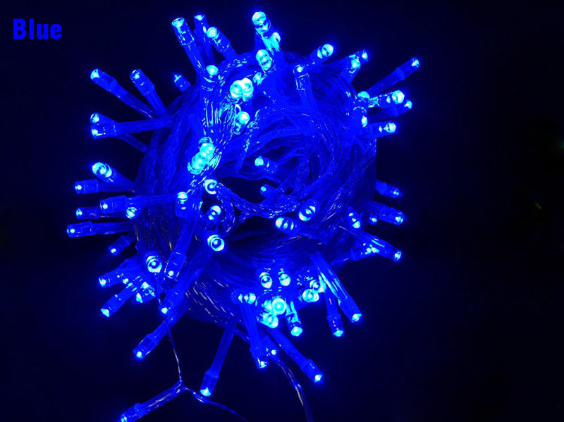 10m led string light , 8 working mode , for fiestas wedding and christmas atmosphere decoration