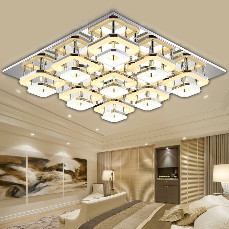 acrylic minimalist modern led ceiling lights lamp for living room bedroom plafonnier ceiling lamp fixtures lamparas de techo