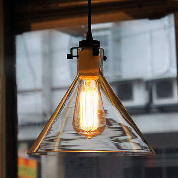 antique retro edison pendant light with glass lampshade warm loft american countryside glass pendant lights fixtures for indoor