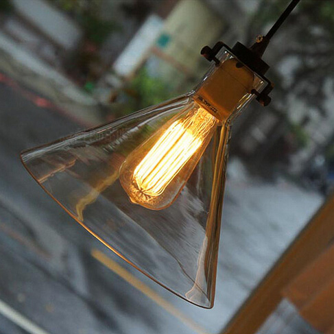 antique retro edison pendant light with glass lampshade warm loft american countryside glass pendant lights fixtures for indoor