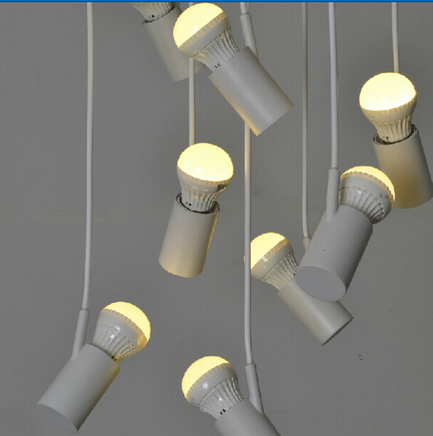 bulb ly creative arts lighting nature style simple home clothing shop bird pendant light