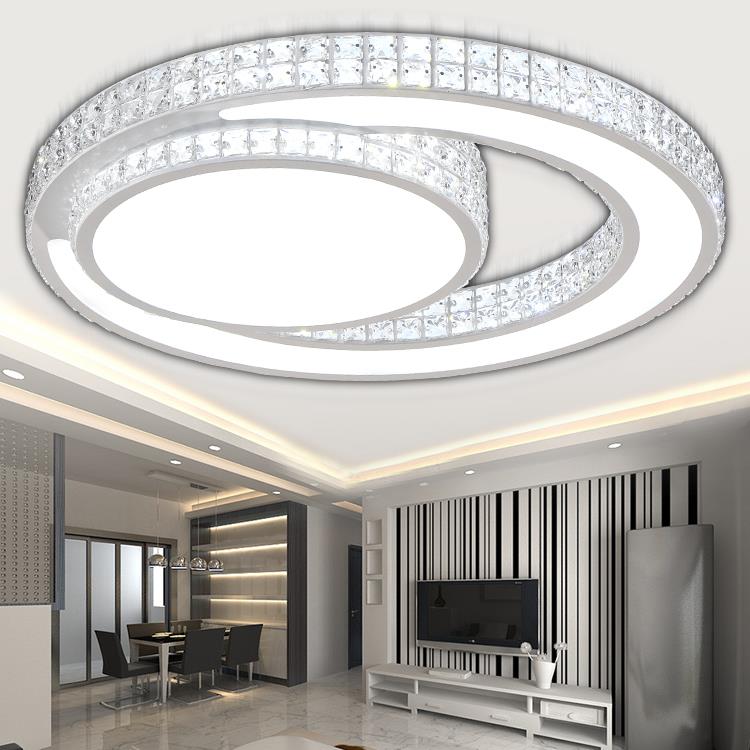 crystal modern led ceiling lights for living room bedroom home indoor decoration led ceiling lamp lighting light fixtures