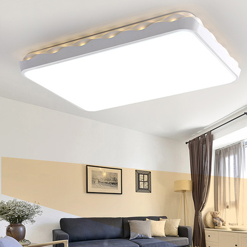 living room bedroom ceiling lights bedroom plafon lamp luminarias home decoration white acrylic shade lampada